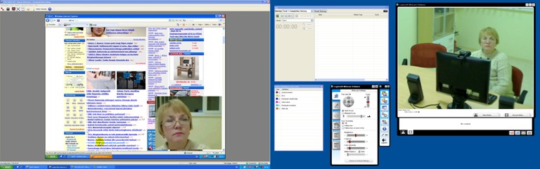 Pilt jälgimistoa monitoridel
